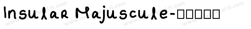 Insular Majuscule字体转换
